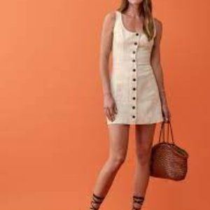 Reformation - size 0 (xs) - Jill Linen Dress